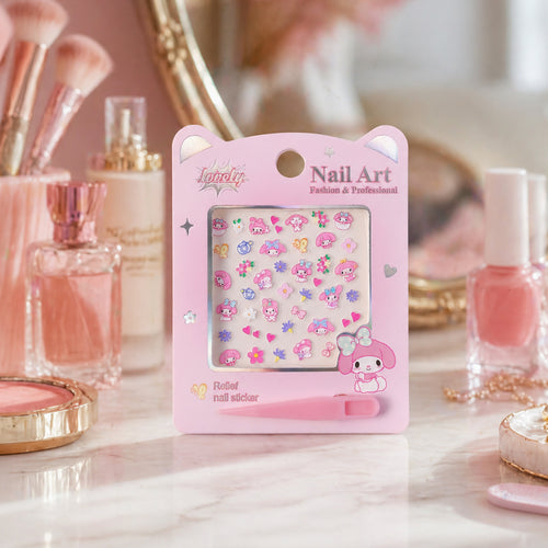 Cute Cartoon Nail Art Sticker Set (1 Set)