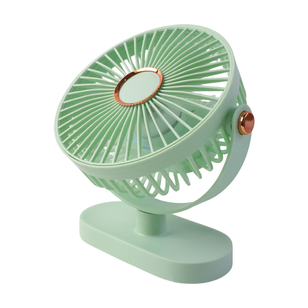 Portable Rechargeable Table Fan Compact Usb Desk Fan